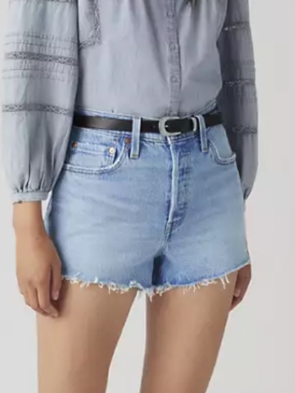 501® ORIGINAL FIT HIGH RISE WOMEN'S SHORTS - Blue